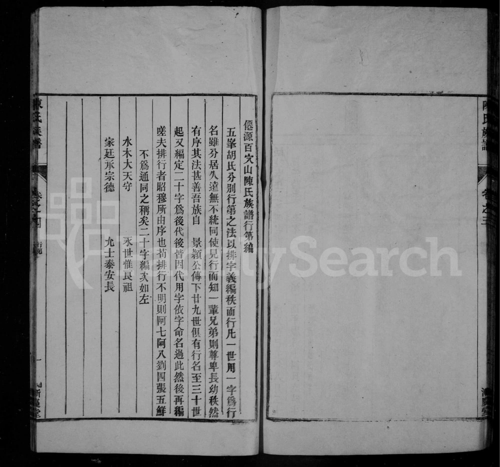 图片[3]-安徽黄山仙源百穴山陈氏重修宗谱（渐庆堂）电子版PDF下载-中华家谱网