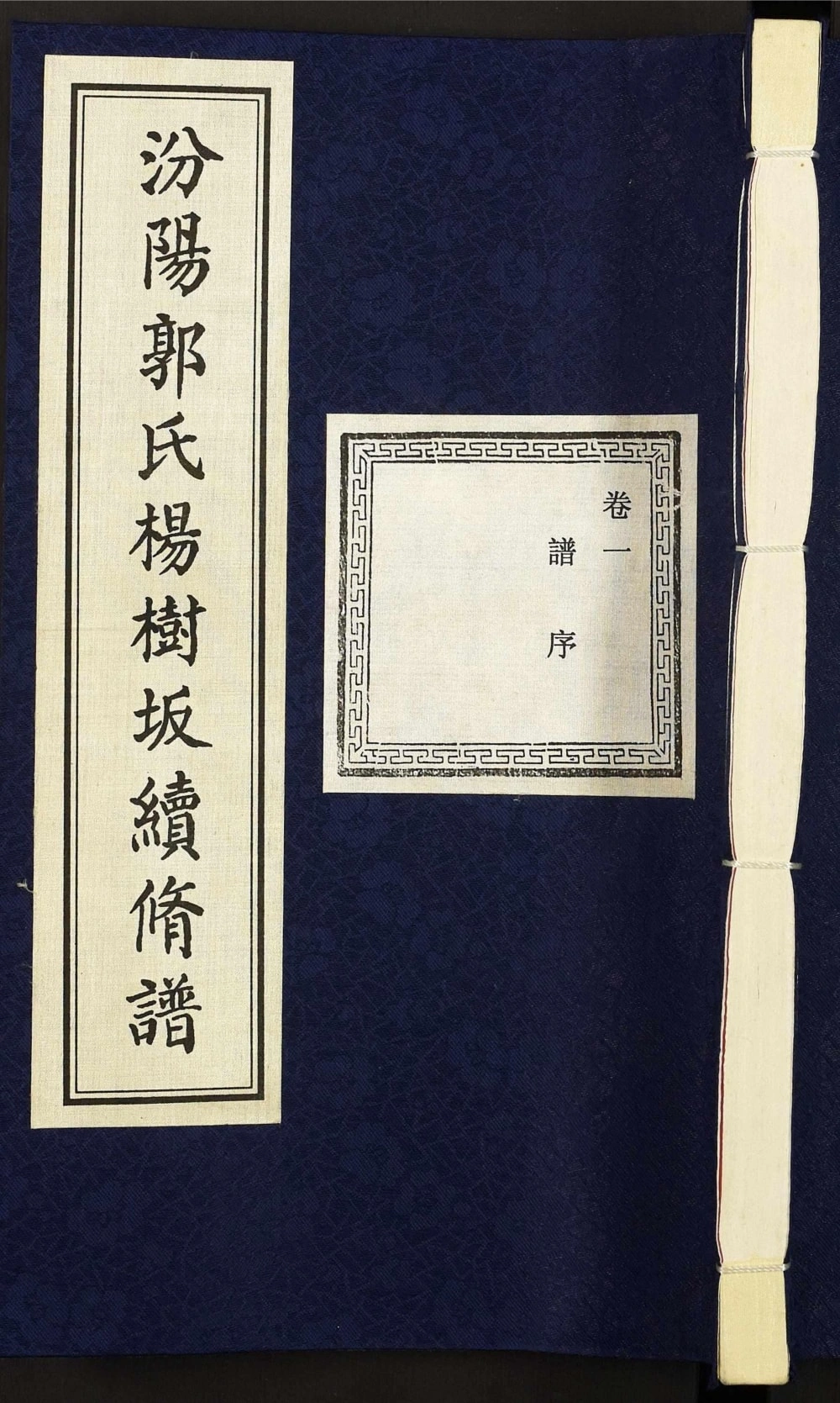 图片[1]-浙江诸暨汾阳郭氏杨树坂宗谱（忠武堂）电子版PDF下载-中华家谱网