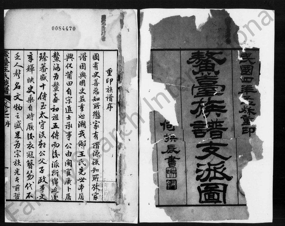 图片[1]-广东东莞鳌台王氏族谱电子版PDF下载-中华家谱网