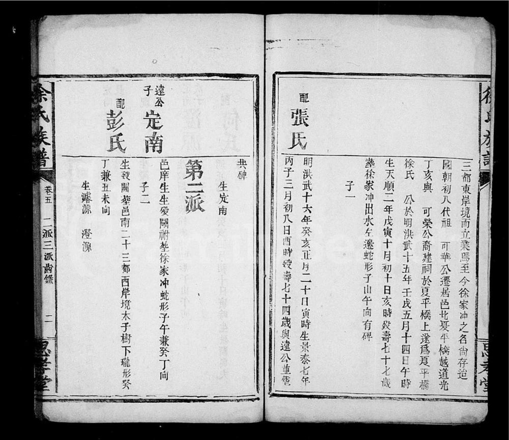 图片[6]-湖南醴陵醴北夏平桥徐氏族谱（思孝堂）电子版PDF下载-中华家谱网