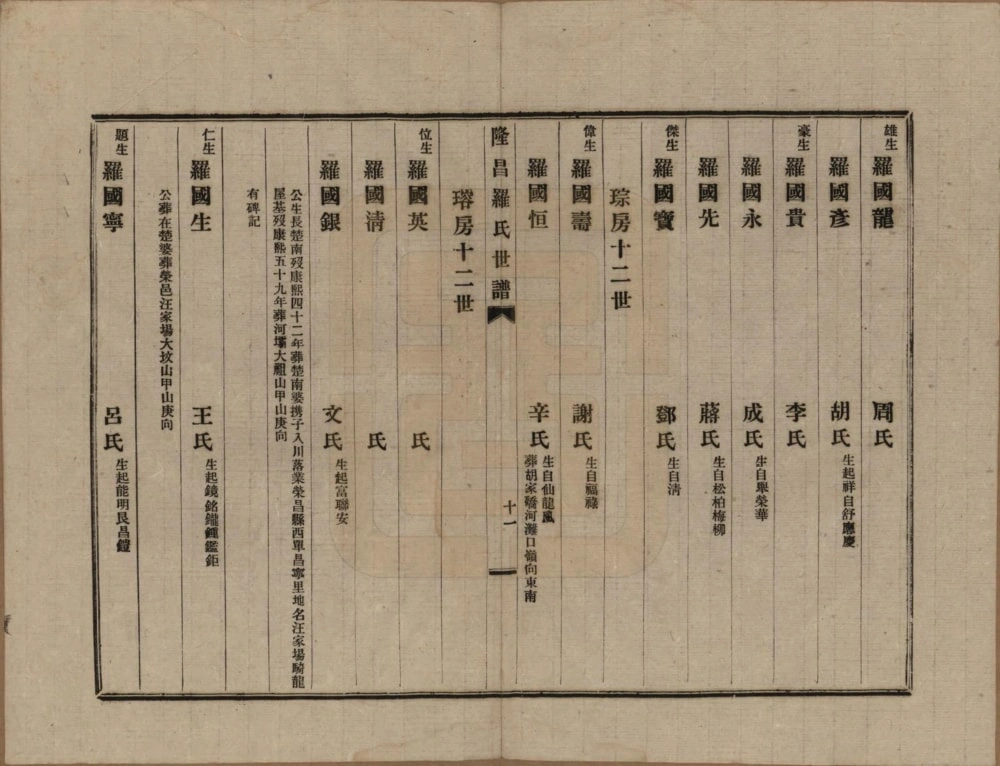 图片[8]-四川隆昌罗氏世谱电子版PDF下载-中华家谱网