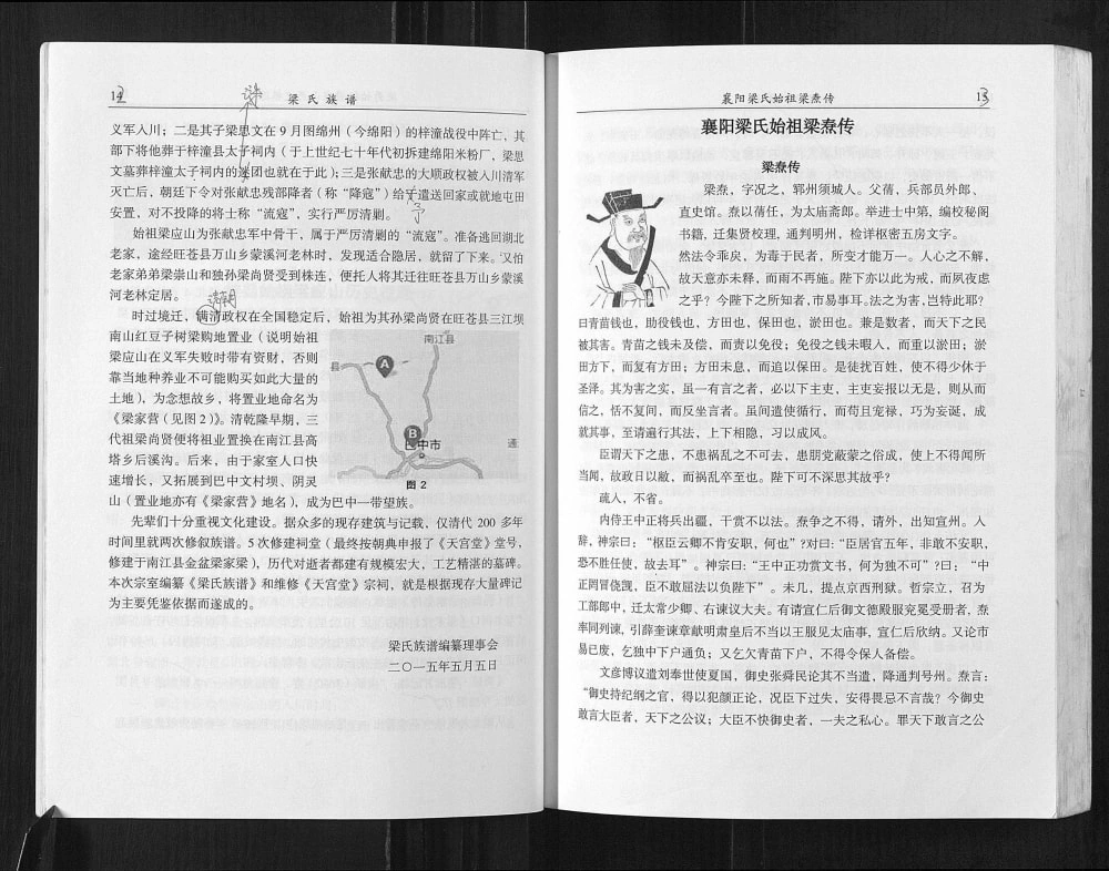 图片[6]-四川巴中梁氏族谱（天宫堂）电子版PDF下载-中华家谱网