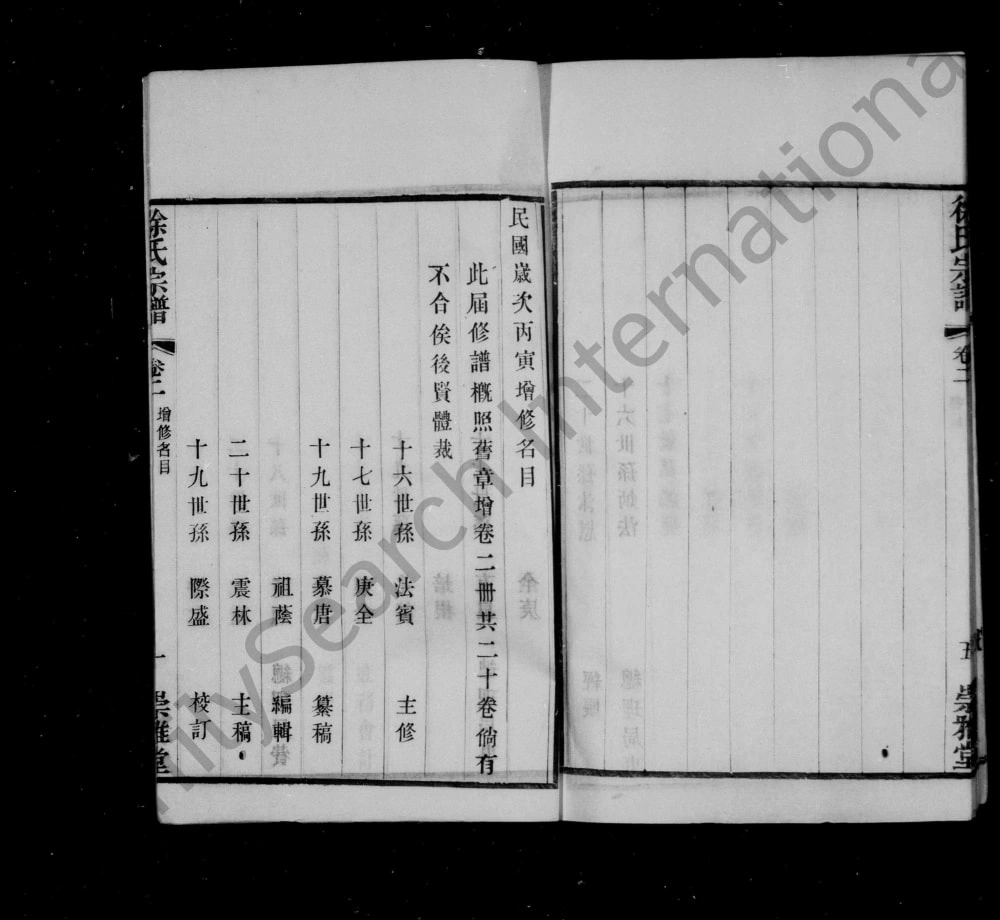 图片[3]-江苏常州徐氏宗谱（崇雅堂）电子版PDF下载-中华家谱网