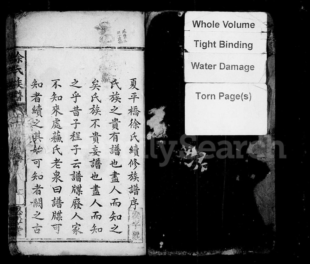 图片[2]-湖南醴陵醴北夏平桥徐氏族谱（思孝堂）电子版PDF下载-中华家谱网