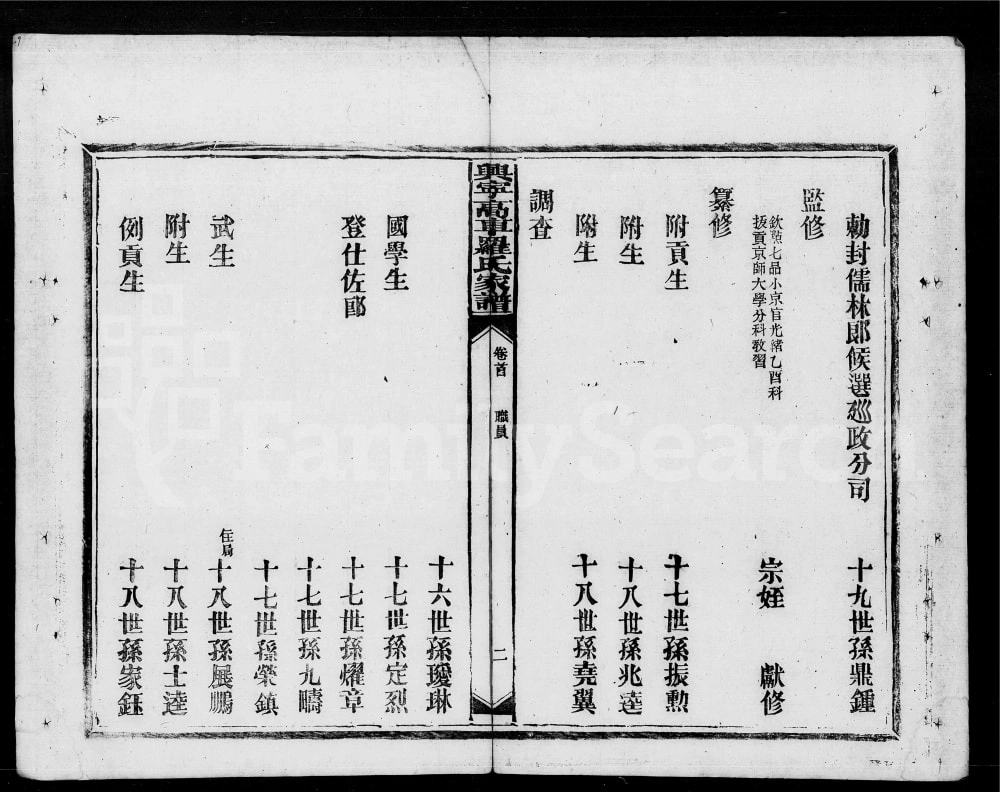 图片[3]-广东兴宁高车罗氏家谱电子版PDF下载-中华家谱网