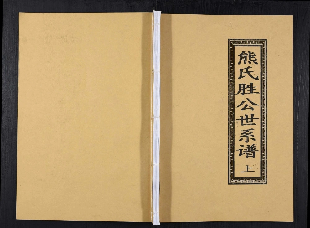 图片[1]-广东信宜熊氏胜公世系谱电子版PDF下载-中华家谱网