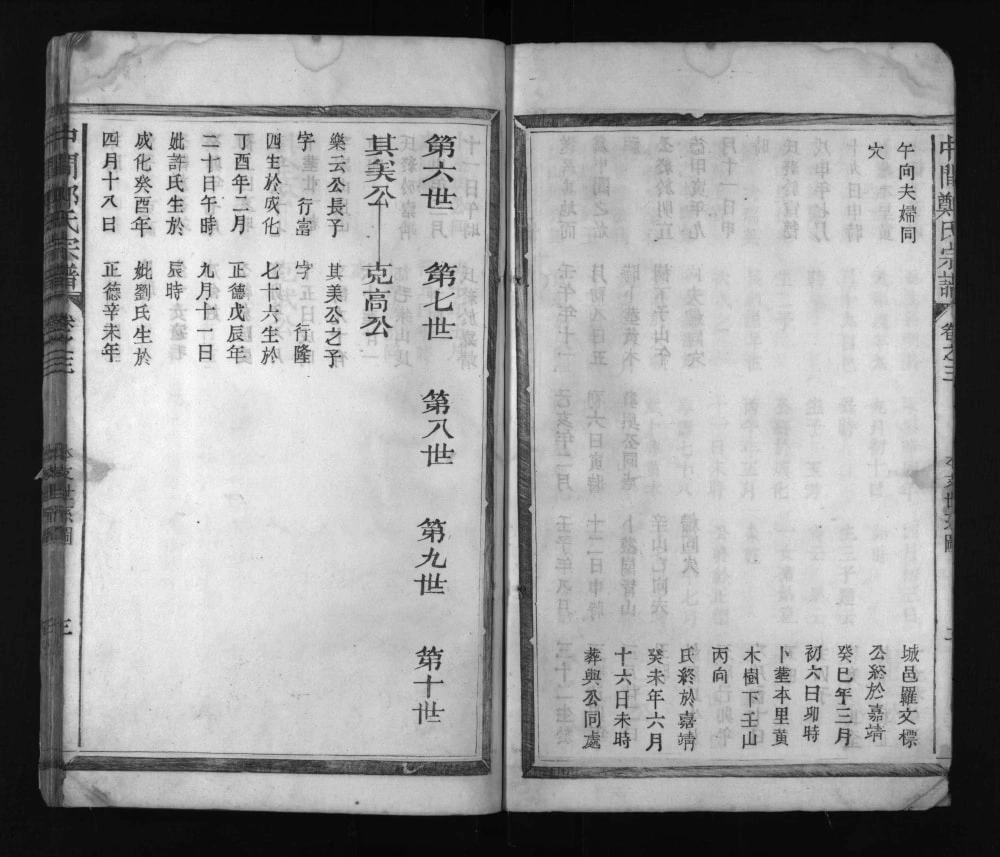 图片[6]-江西上饶玉山县怀玉中间郑氏宗谱电子版PDF下载-中华家谱网