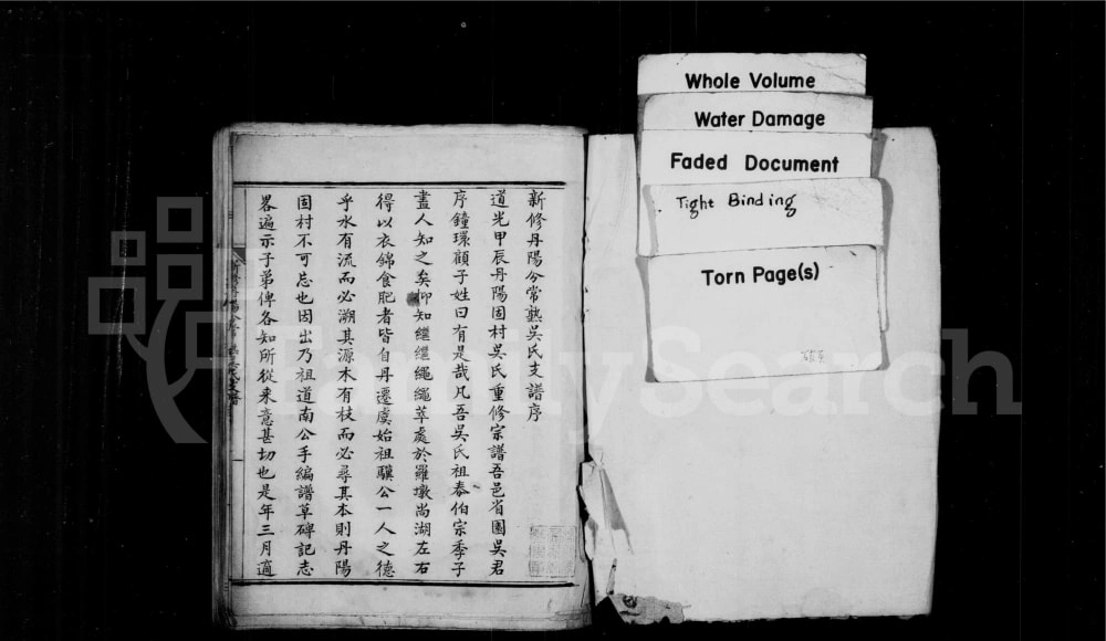 图片[2]-江苏常熟新修丹阳分常熟吴氏支谱电子版PDF下载-中华家谱网