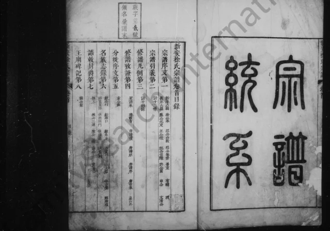 安徽黄山歙县歙北皇呈徐氏族谱电子版PDF下载-中华家谱网