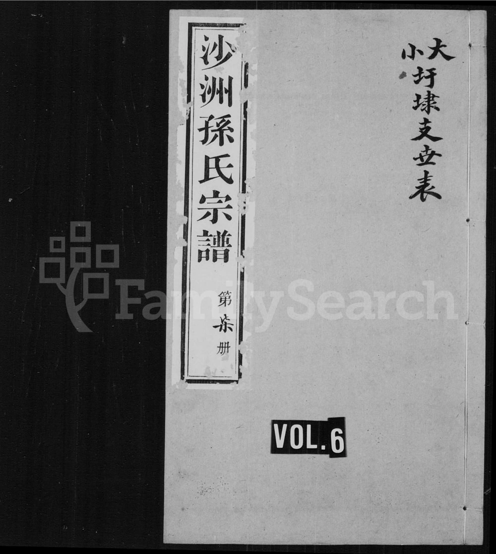 图片[1]-江苏江阴沙洲孙氏宗谱（积善堂）电子版PDF下载-中华家谱网