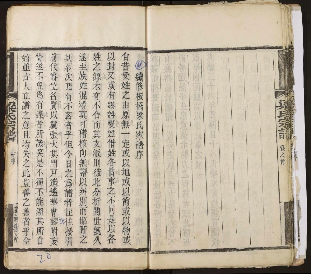 图片[2]-湖北孝感梁氏宗谱电子版PDF下载-中华家谱网