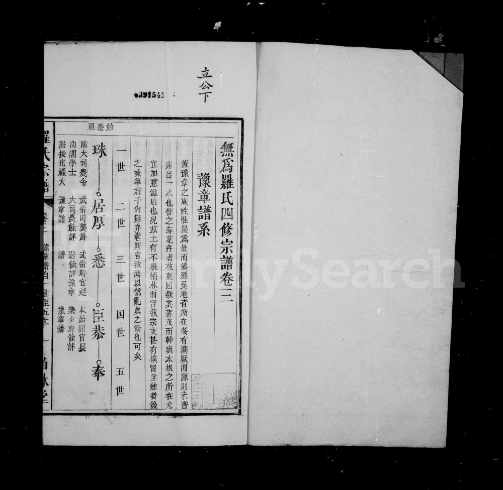 图片[4]-安徽无为罗氏四修宗谱（柏林堂）电子版PDF下载-中华家谱网