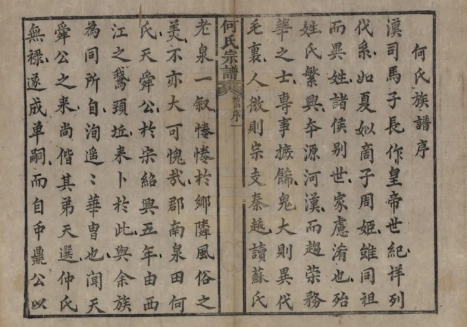 湖南郴州桂阳县泉田何氏宗谱电子版PDF下载-中华家谱网