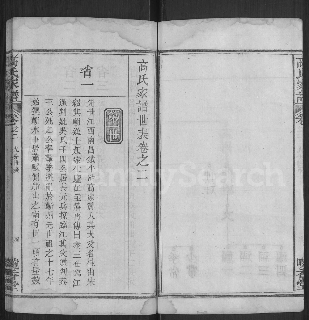 图片[4]-湖北黄冈浠水县高氏宗谱（畹香堂）电子版PDF下载-中华家谱网