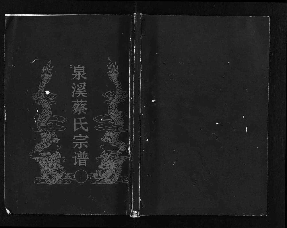 图片[1]-浙江金华武义泉溪蔡氏宗谱电子版PDF下载-中华家谱网