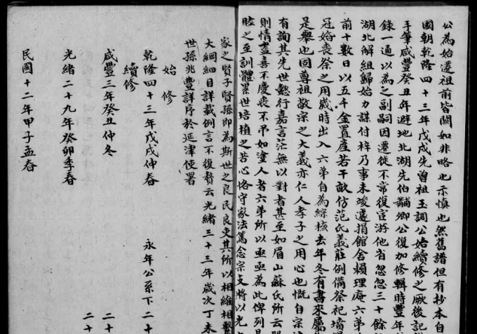 江苏扬州江都徐氏续修族谱电子版PDF下载-中华家谱网