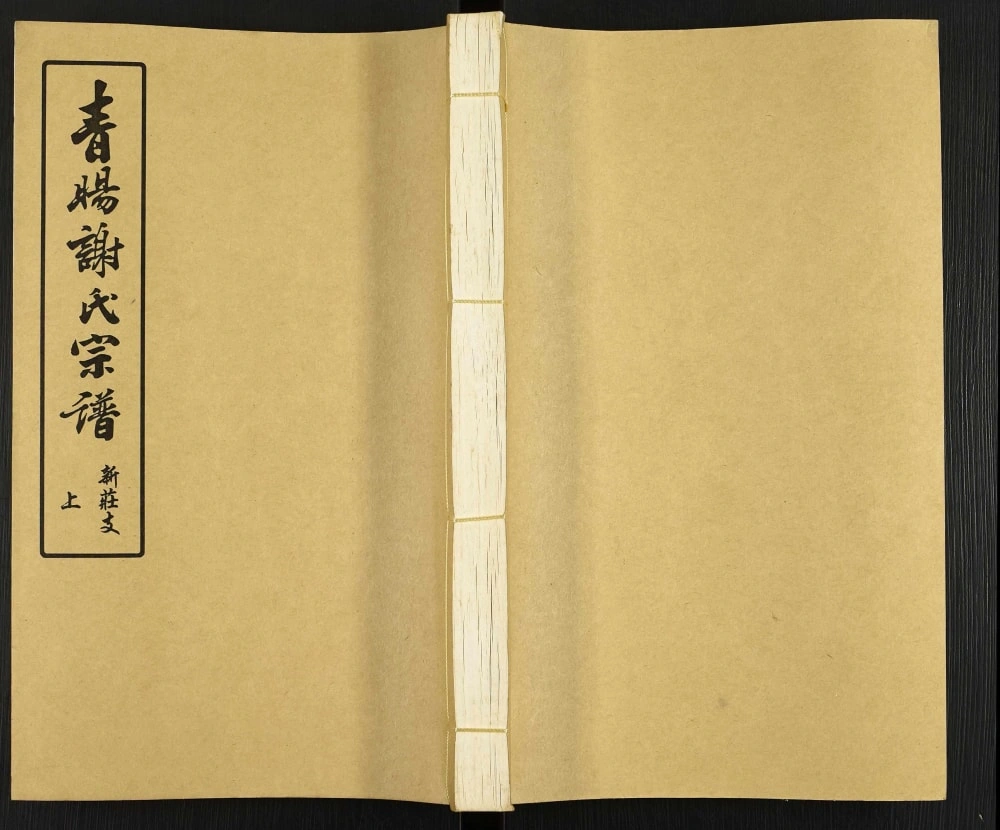 图片[1]-江苏江阴青旸谢氏宗谱新庄支（宝树堂）电子版PDF下载-中华家谱网