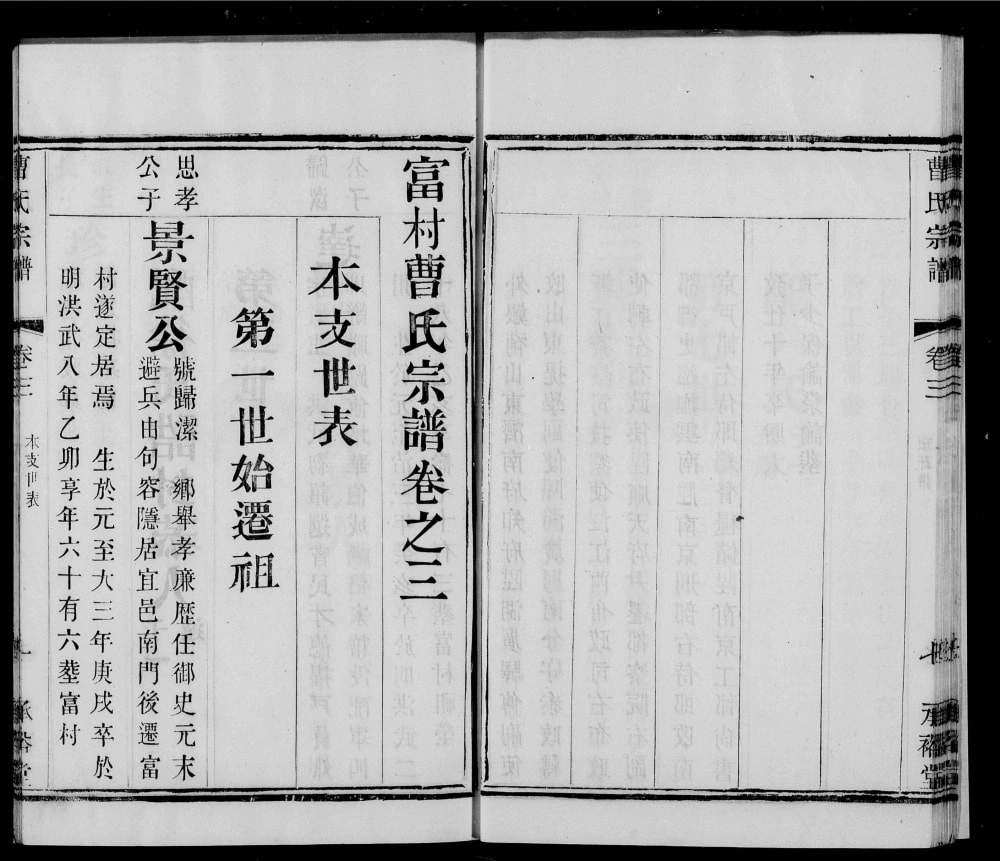 图片[4]-江苏宜兴富村曹氏宗谱（承裕堂）电子版PDF下载-中华家谱网