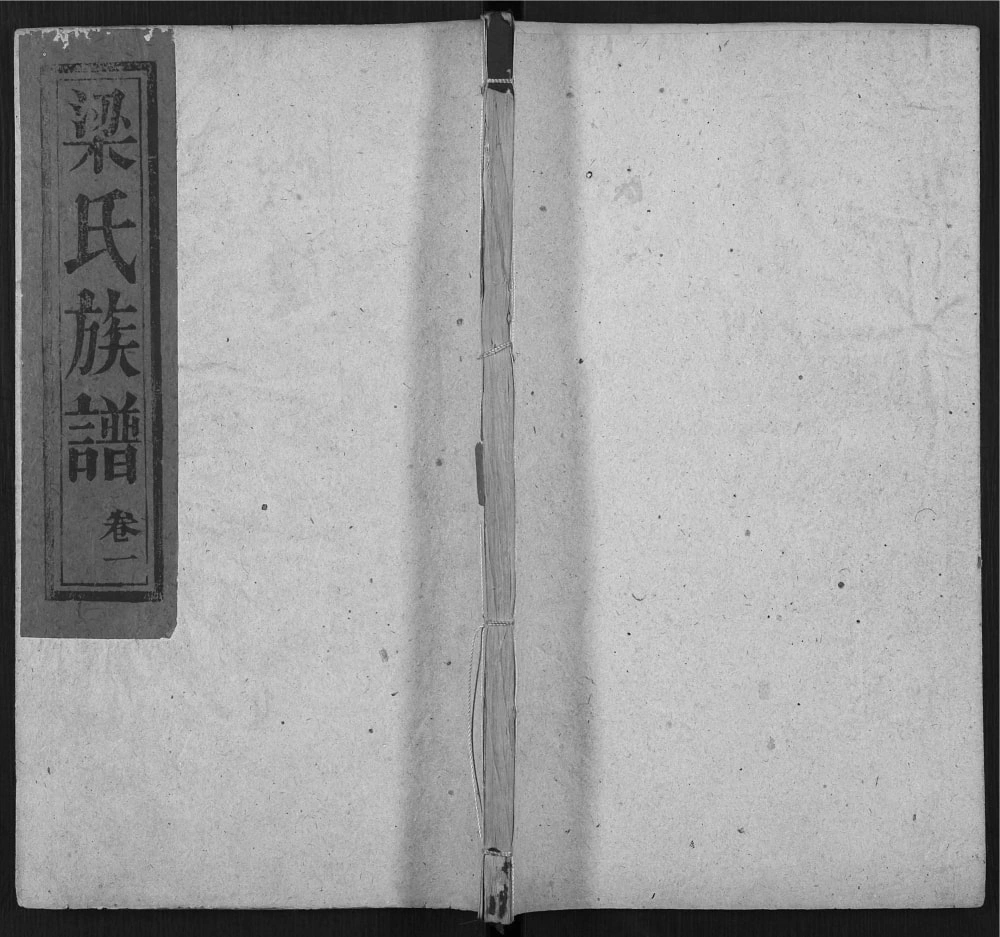 图片[1]-山东肥城梁氏族谱电子版PDF下载-中华家谱网