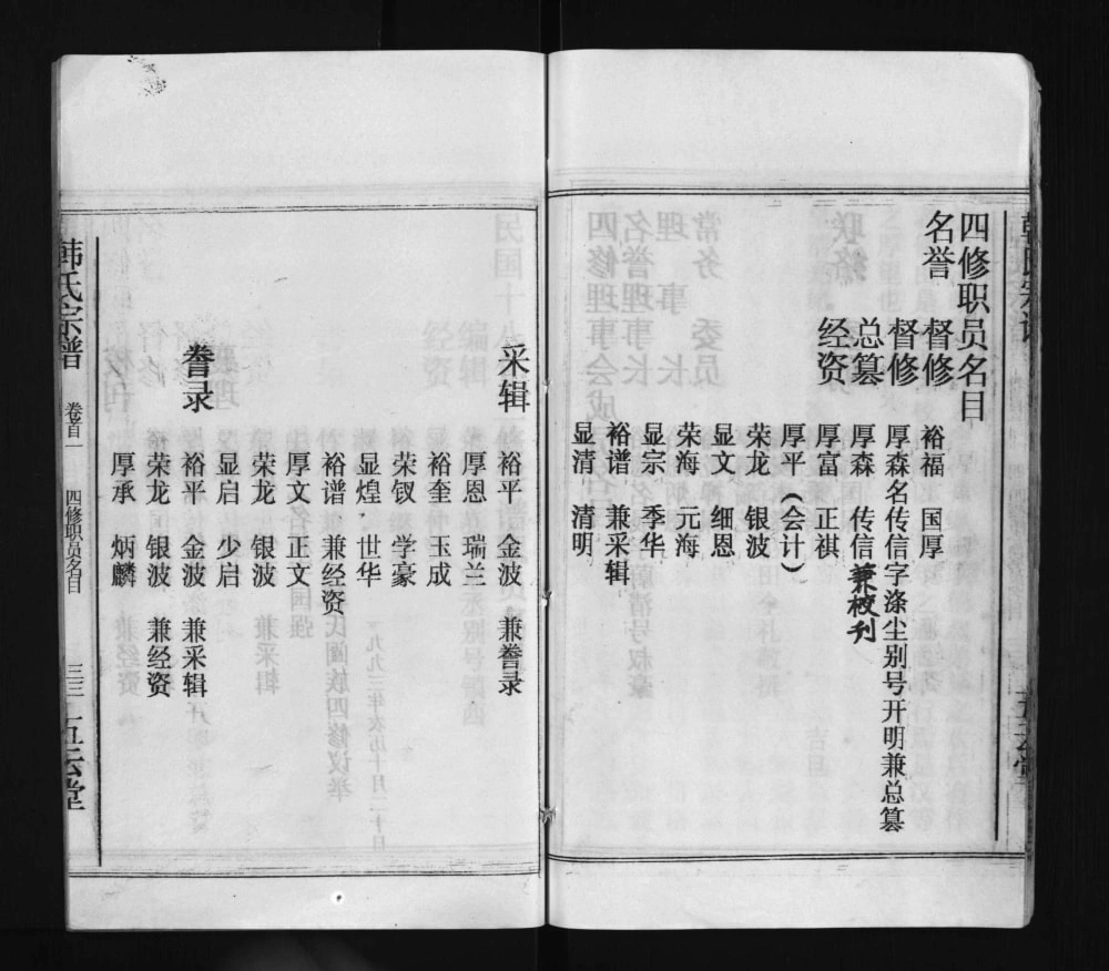 图片[3]-湖北黄冈浠水韩氏宗谱（五云堂）电子版PDF下载-中华家谱网