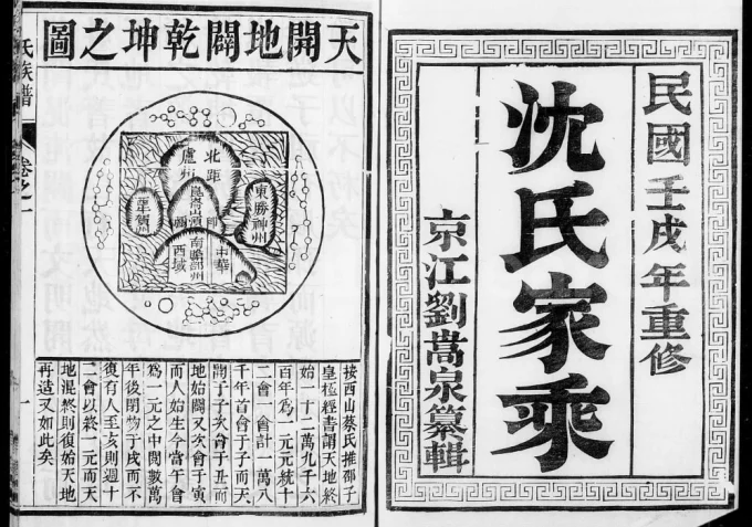 江苏丹阳云阳团洲沈氏族谱（有余堂）电子版PDF下载-中华家谱网