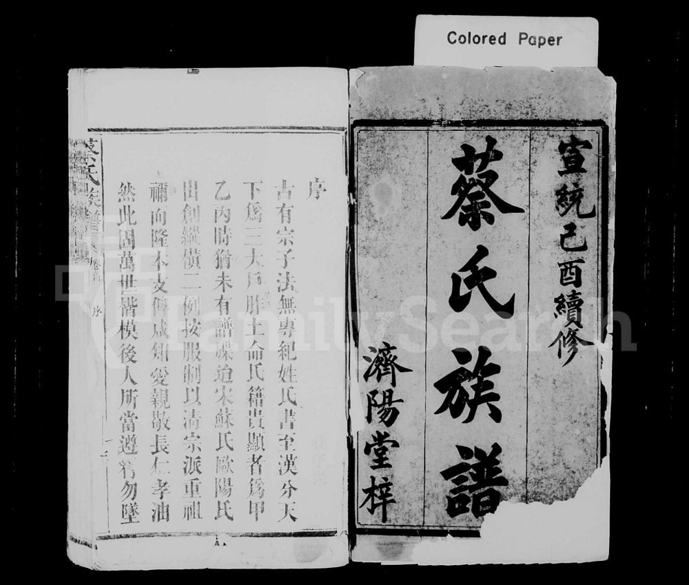 图片[2]-湖南益阳蔡氏族谱电子版PDF下载-中华家谱网