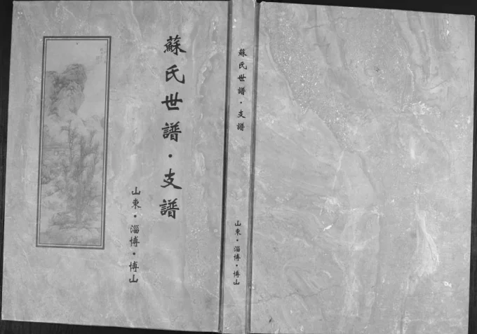 山东淄博博山苏氏世谱支谱电子版PDF下载-中华家谱网