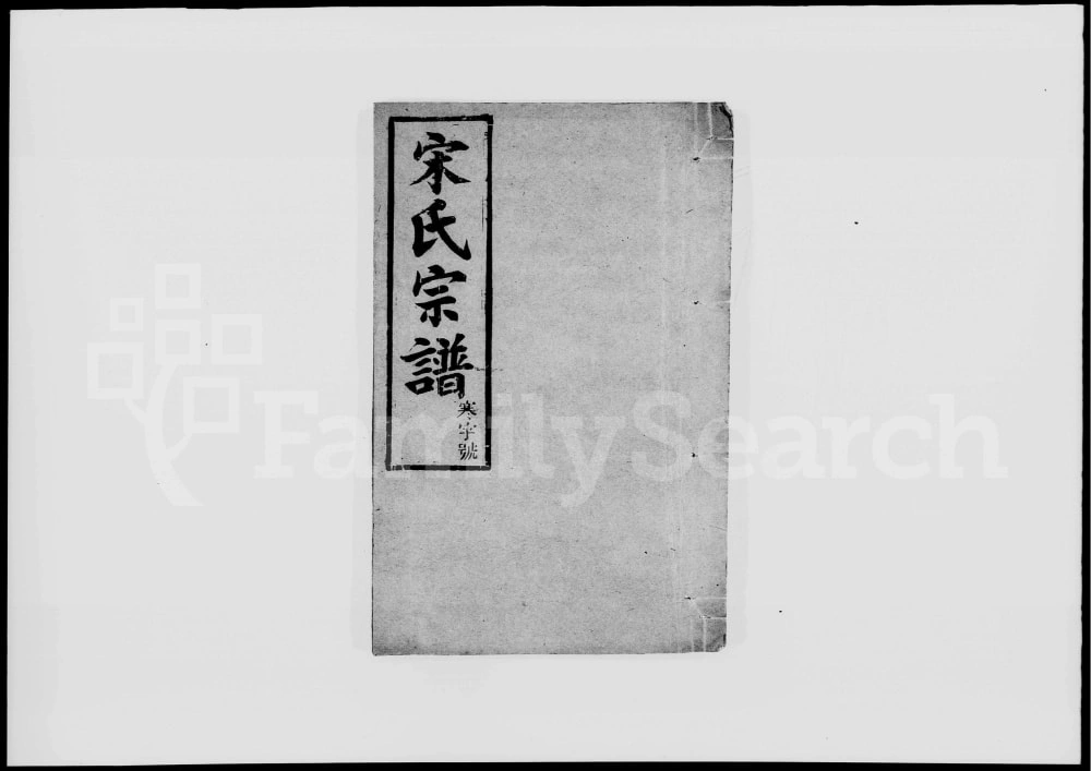 图片[1]-安徽桐城宋氏宗谱（世德堂）电子版PDF下载-中华家谱网