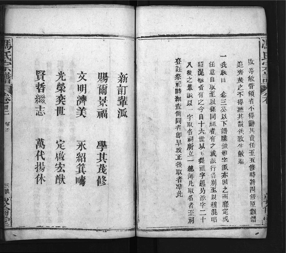 图片[3]-湖北麻城冯氏五修宗谱（敦伦堂）电子版PDF下载-中华家谱网