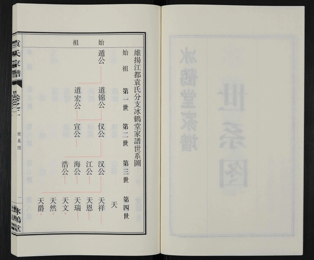 图片[5]-江苏扬州维扬江都袁氏分支家谱（冰鹤堂）电子版PDF下载-中华家谱网