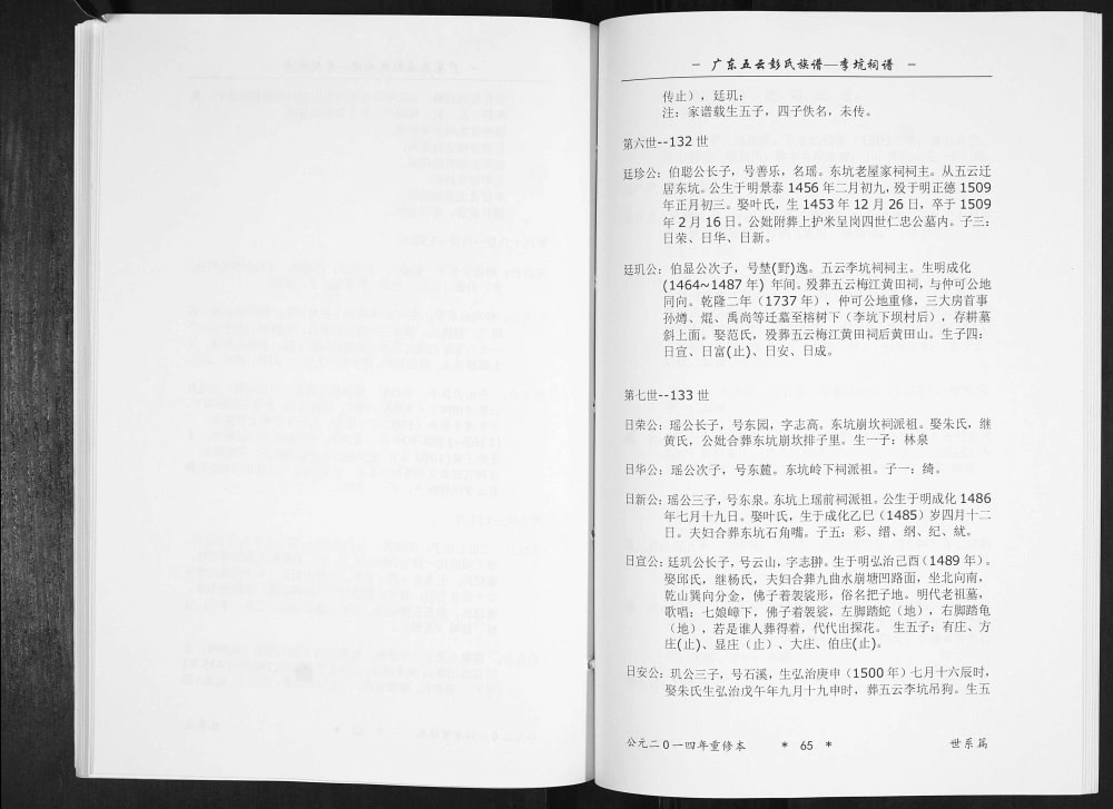 图片[5]-广东揭阳揭西县五云彭氏族谱李坑祠谱电子版PDF下载-中华家谱网