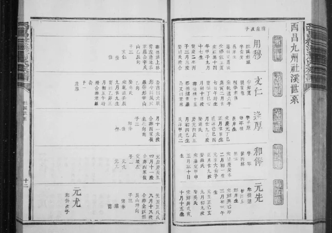 江西吉安泰和县西昌社溪萧(肖)氏族谱电子版PDF下载-中华家谱网