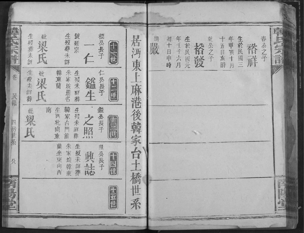 图片[5]-湖北洪湖仙桃天门潜江韩氏宗谱（南阳堂）电子版PDF下载-中华家谱网