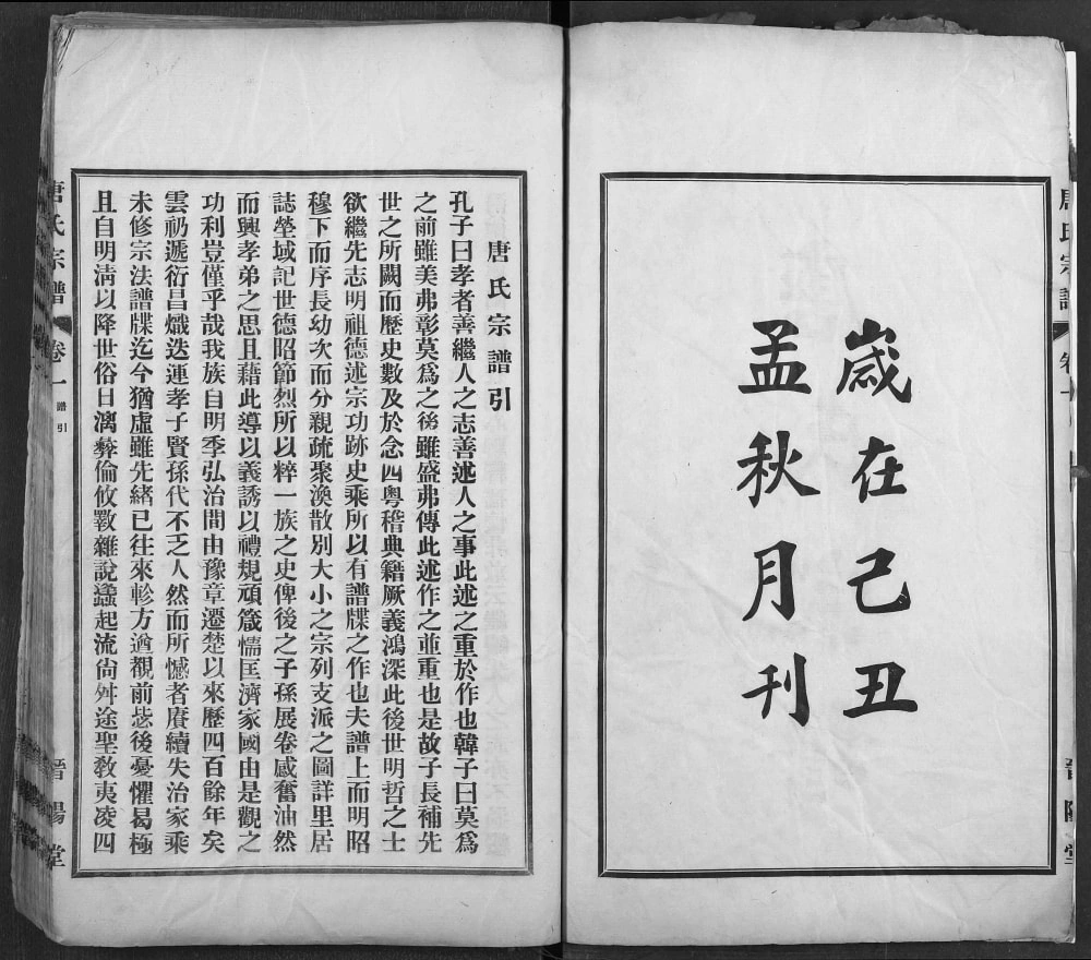 图片[2]-湖北武汉蔡甸区唐氏宗谱（晋阳堂）电子版PDF下载-中华家谱网