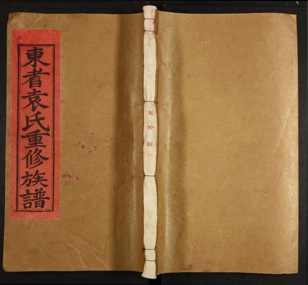 图片[1]-江西抚州崇仁县东耆袁氏重修族谱电子版PDF下载-中华家谱网