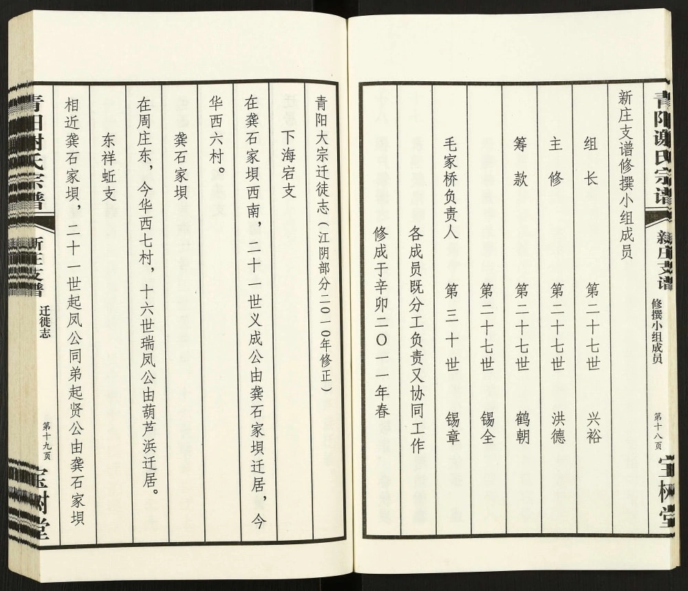 图片[3]-江苏江阴青旸谢氏宗谱新庄支（宝树堂）电子版PDF下载-中华家谱网