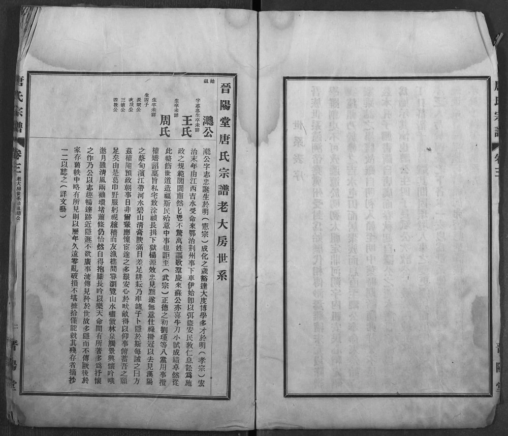 图片[6]-湖北武汉蔡甸区唐氏宗谱（晋阳堂）电子版PDF下载-中华家谱网