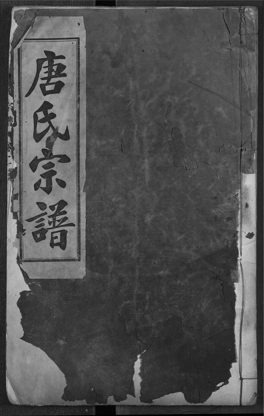 图片[1]-湖北武汉蔡甸区唐氏宗谱（晋阳堂）电子版PDF下载-中华家谱网