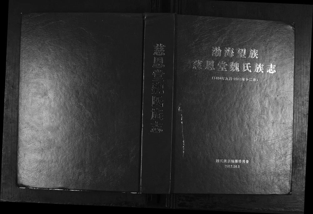 图片[1]-山东德州宁津魏氏族志（慈恩堂）电子版PDF下载-中华家谱网