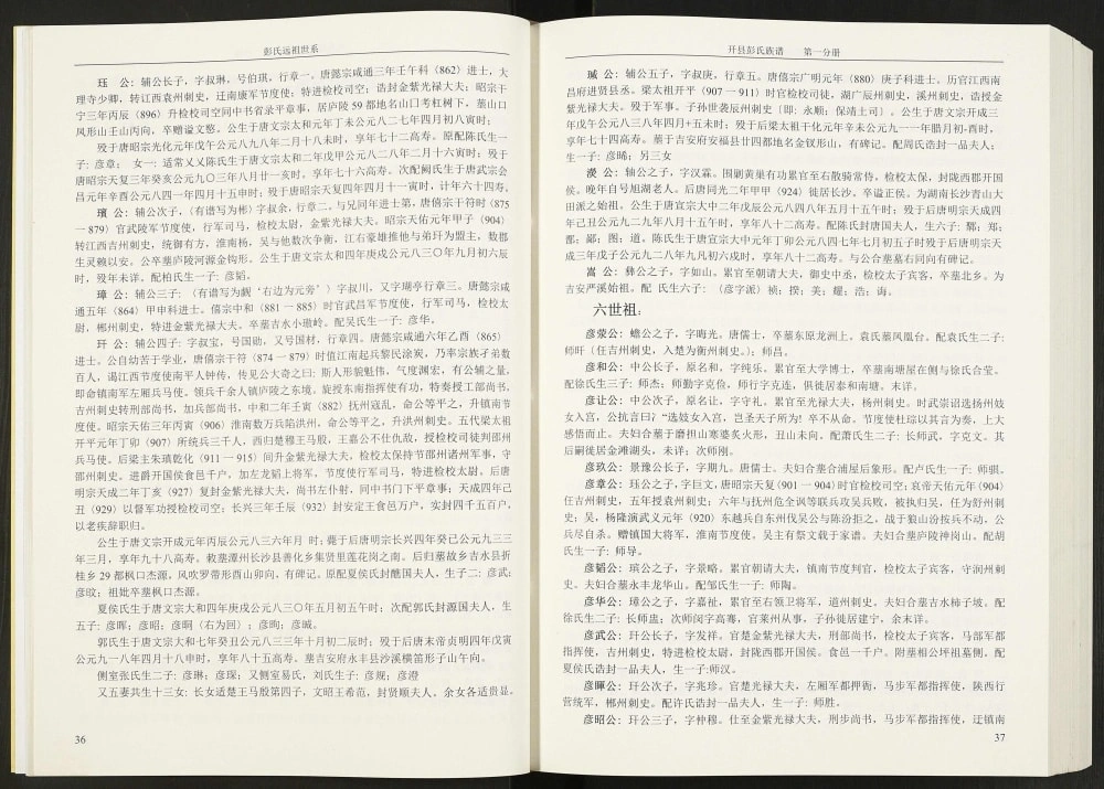 图片[4]-重庆开州区开县彭氏族谱电子版PDF下载-中华家谱网