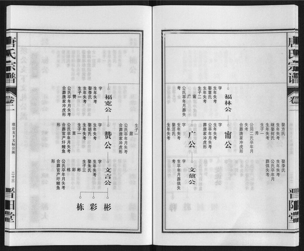 图片[6]-安徽铜陵五松唐氏宗谱（晋阳堂）电子版PDF下载-中华家谱网