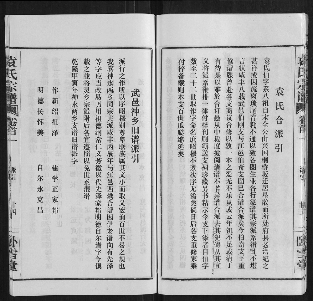 图片[3]-湖北武汉江夏区袁氏宗谱（卧雪堂）电子版PDF下载-中华家谱网