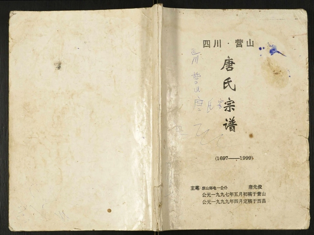 图片[1]-四川南充营山唐氏宗谱电子版PDF下载-中华家谱网