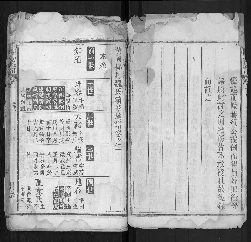 图片[4]-湖北武汉新洲区魏氏族谱（文真堂）电子版PDF下载-中华家谱网