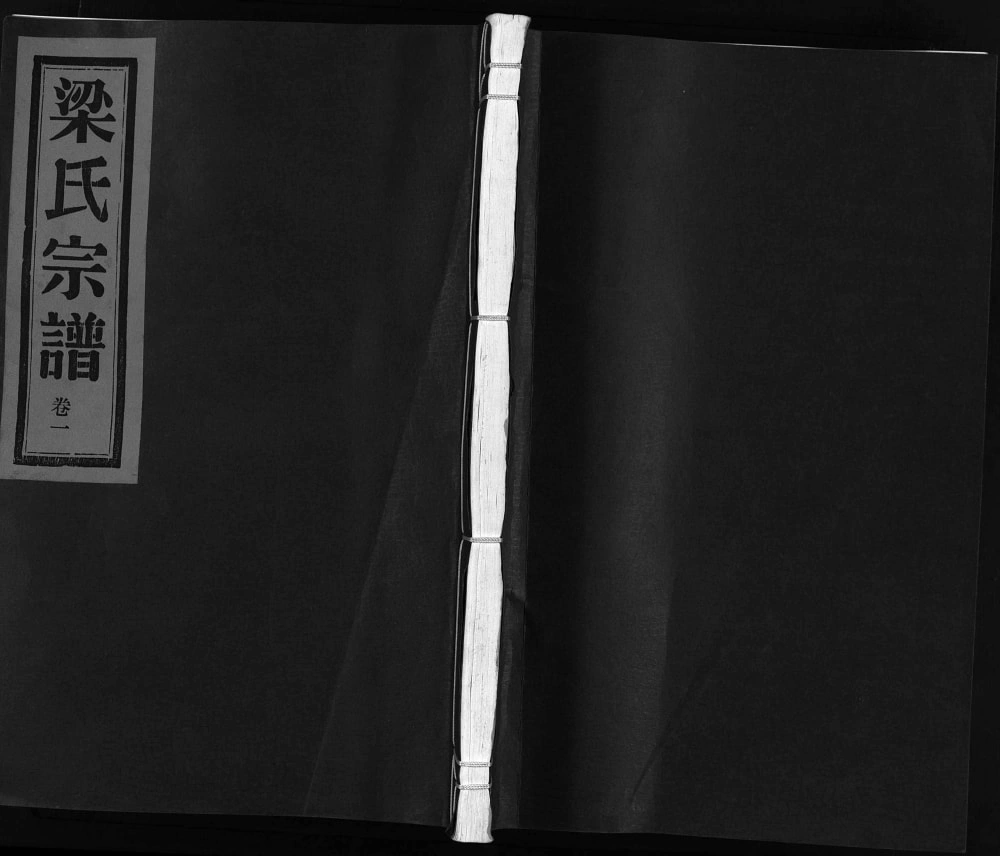 图片[1]-浙江乐清白岩梁氏宗谱（合订版）电子版PDF下载-中华家谱网