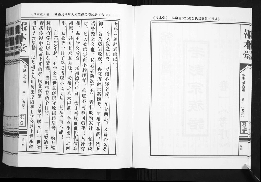 图片[3]-四川宜宾屏山县蜀南马湖府大穴磴彭氏宗族谱（报本堂）电子版PDF下载-中华家谱网