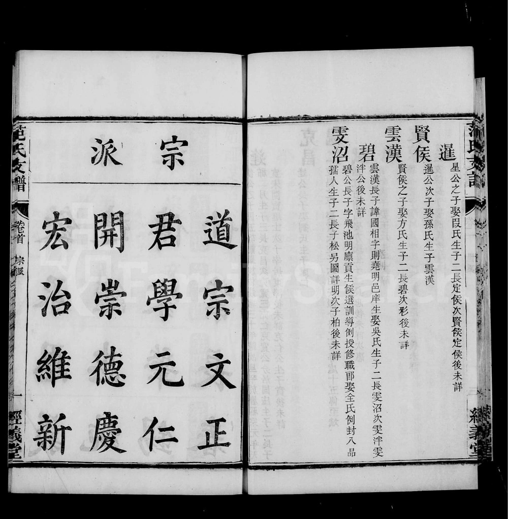 图片[2]-湖南岳阳华容范氏支谱（经义堂）电子版PDF下载-中华家谱网