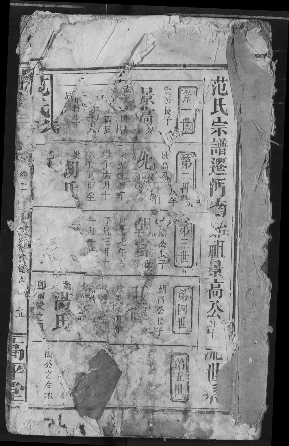 图片[5]-湖北仙桃范氏宗谱（高平堂）电子版PDF下载-中华家谱网