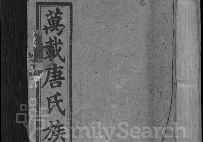 江西宜春万载唐氏族谱(晋阳堂)电子版PDF下载-中华家谱网