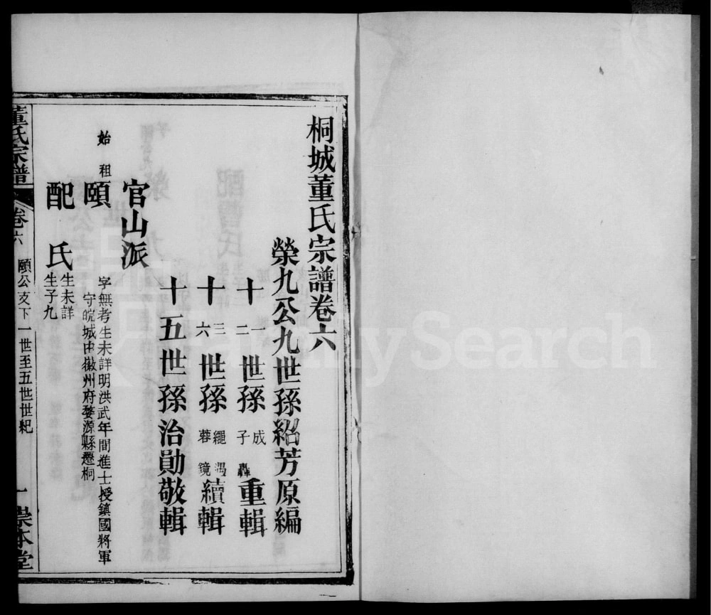 图片[4]-安徽桐城董氏宗谱（崇本堂）电子版PDF下载-中华家谱网